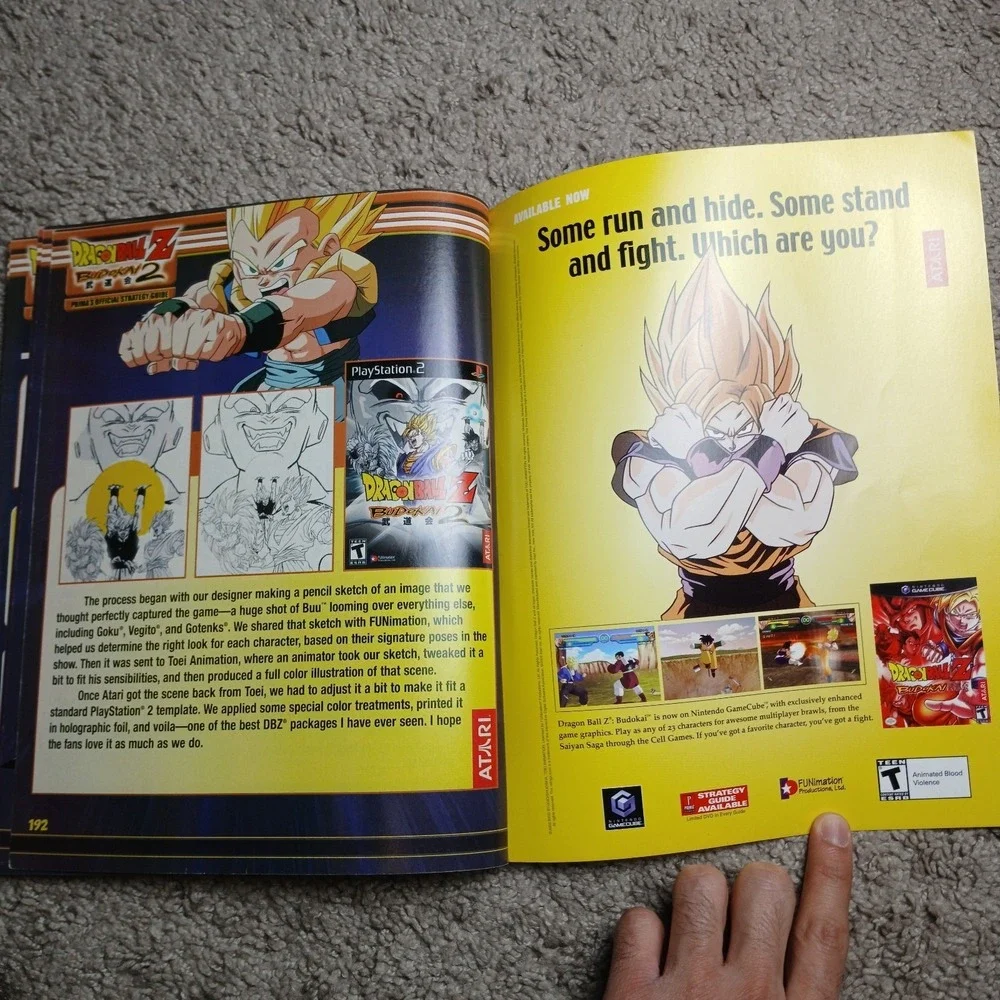 Dragon ball Z Budokai 2: Prima's Official Game‎ Strategy Guide No DVD -TA